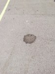 The parking lot stain